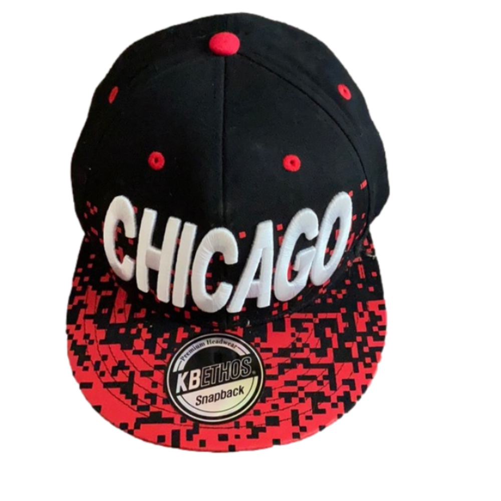 Chicago KBETHOS SnapBack Hat Cap Black